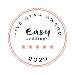 Easy Weddings 5 stars award - Williams Florist